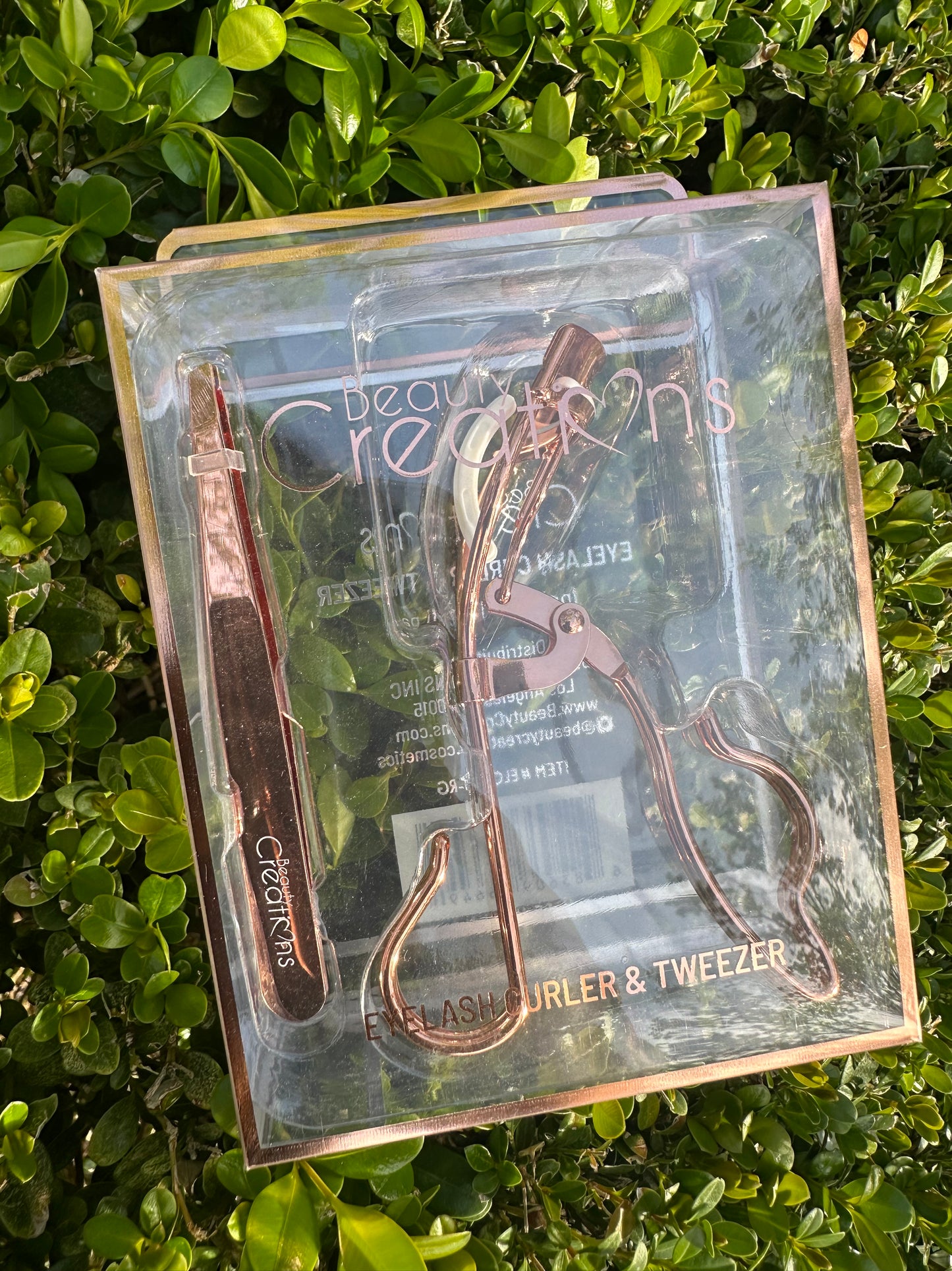 Eyelash curler set