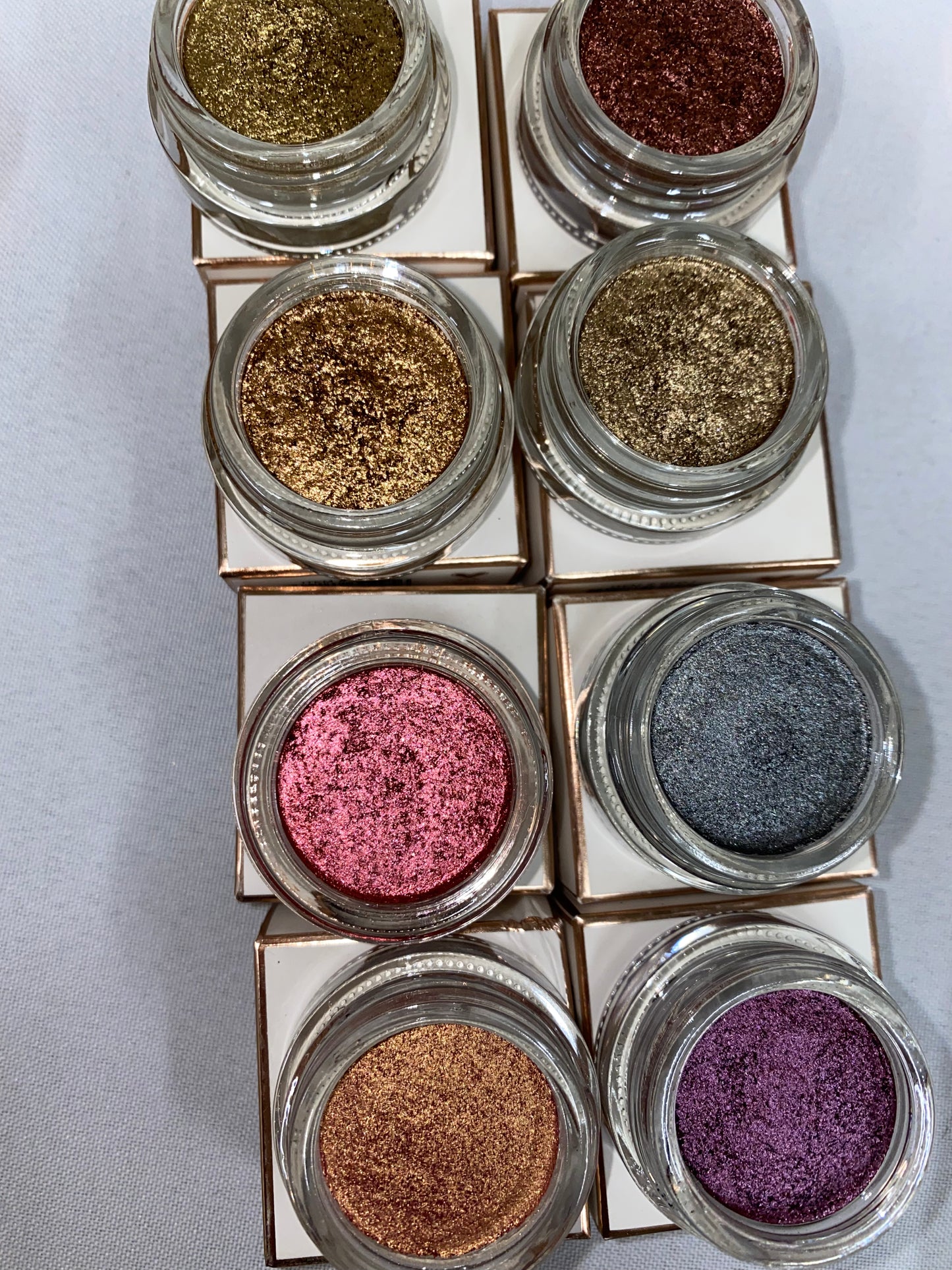 Metallic shadow collection