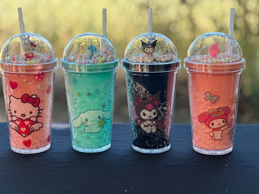 Cartoon cups