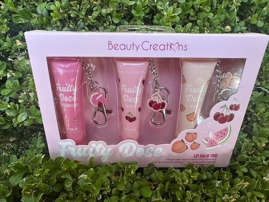 Trió lipgloss key chain