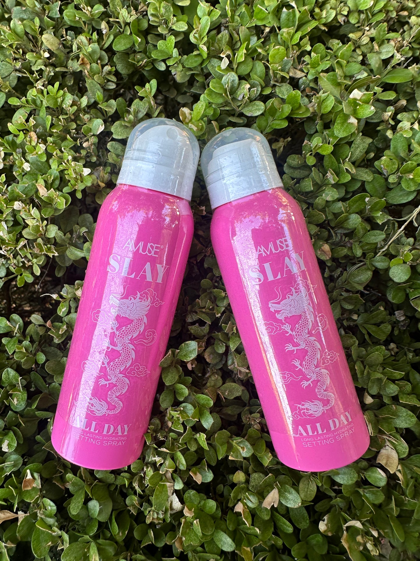 Finish setting spray