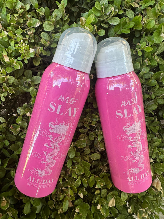 Finish setting spray