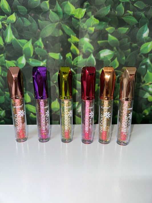 Gold lip oil set