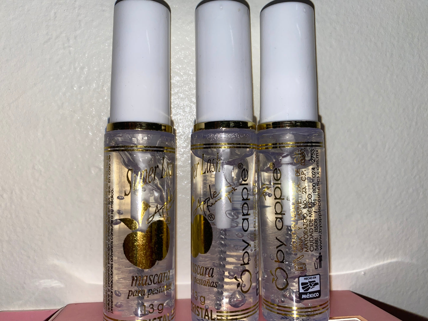 Mascara para pestañas clear